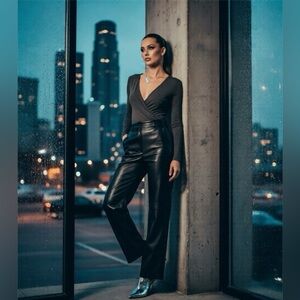 *30off3* NWT. Forever 21 cute dark gray  body suit.